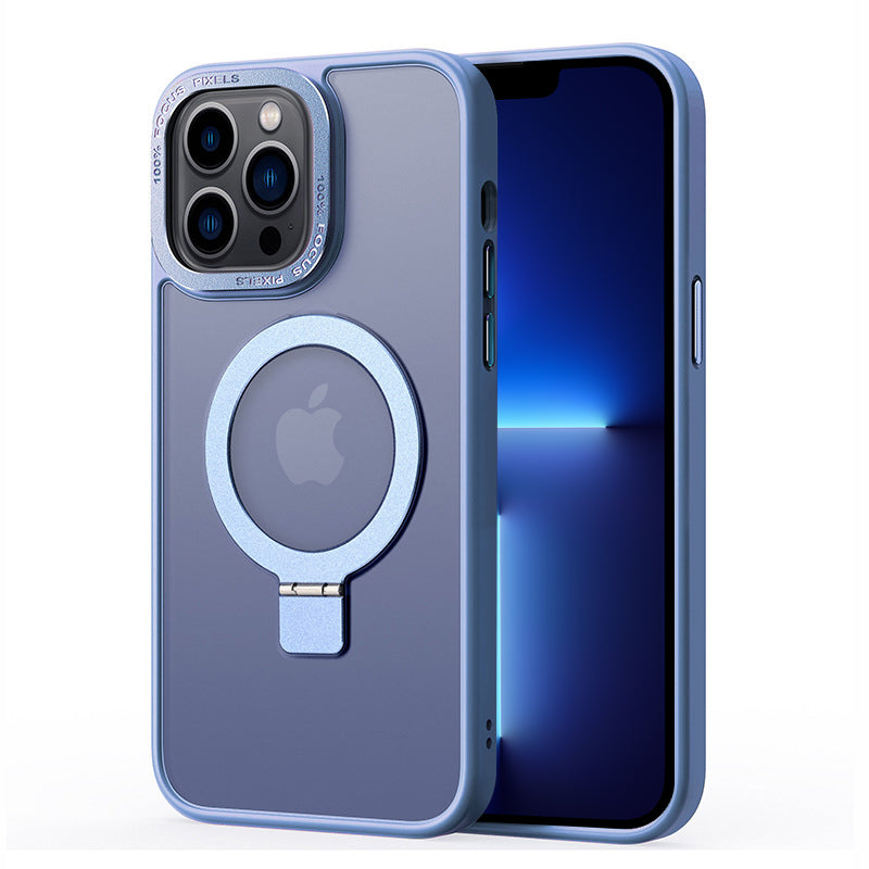 For iPhone 13 Pro TPU PC Kickstand Matte Case Magnetic Phone Cover Compatible with MagSafe For iPhone 13 Pro TPU PC Kickstand Matte Case Magnetic Phone Cover Compatible with MagSafe